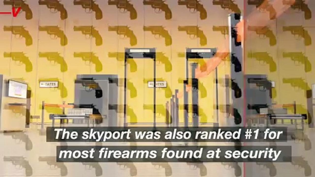 This Airport Once Again Takes No. 1 Spot for Most Guns Found at TSA Checkpoints