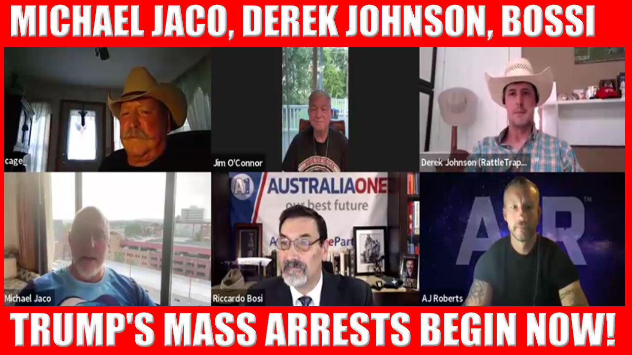 Derek Johnson & Michael Jaco HUGE Intel: Military Expert Roundtable On Trump White Hat Comms, Riccardo Bossi, Nino, X22 REPO