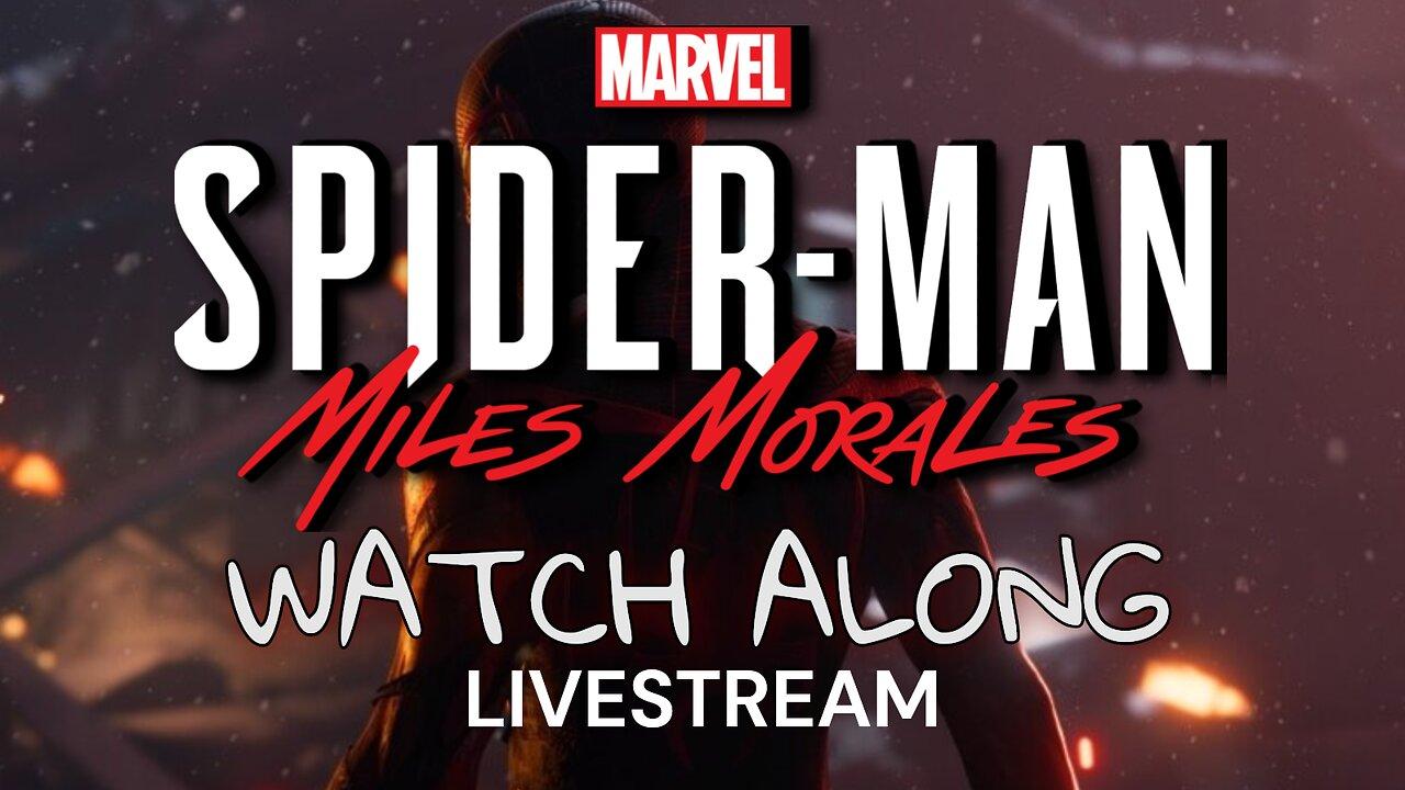 Insomniac's Spider Man Miles Morales (FULL MOVIE) WATCH ALONG