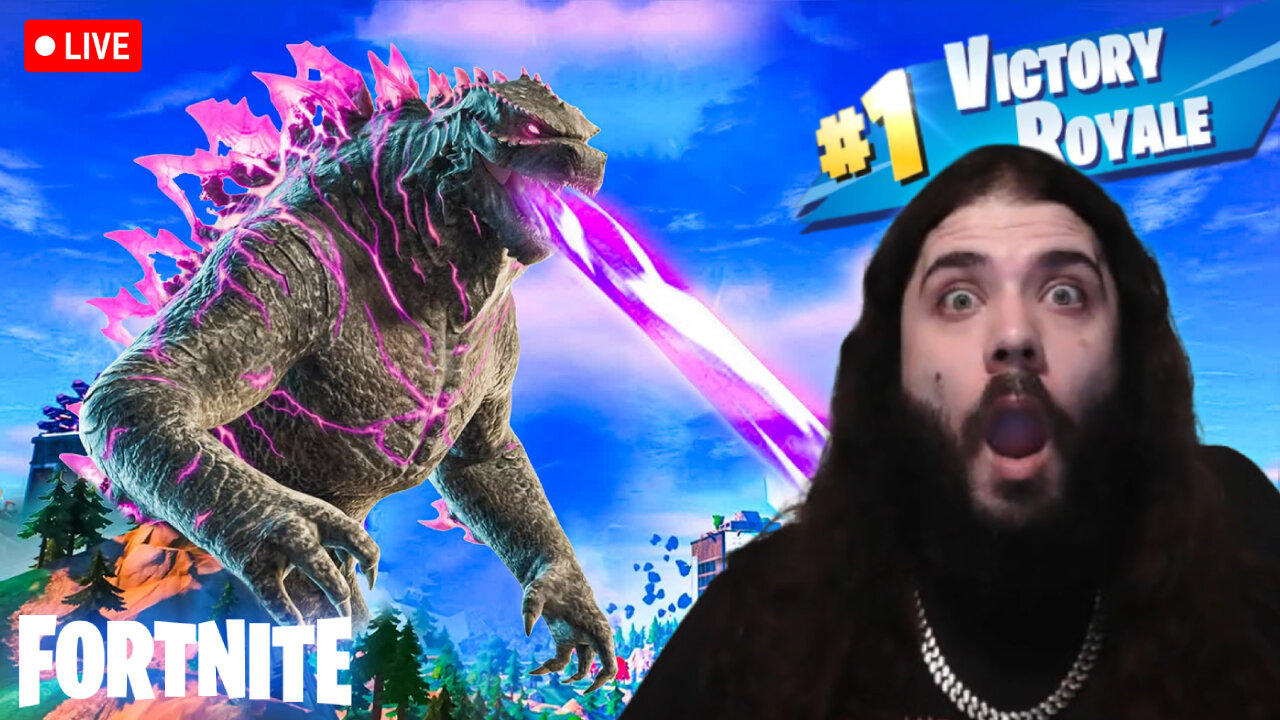 Fortnite GODZILLA Update | Becoming Godzilla? | Early Stream