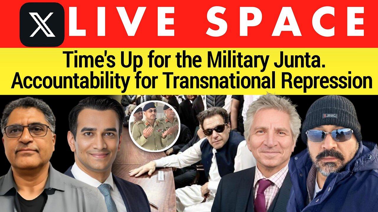 Time's Up for Military Junta | Accountability for Transnational Repression | X Space