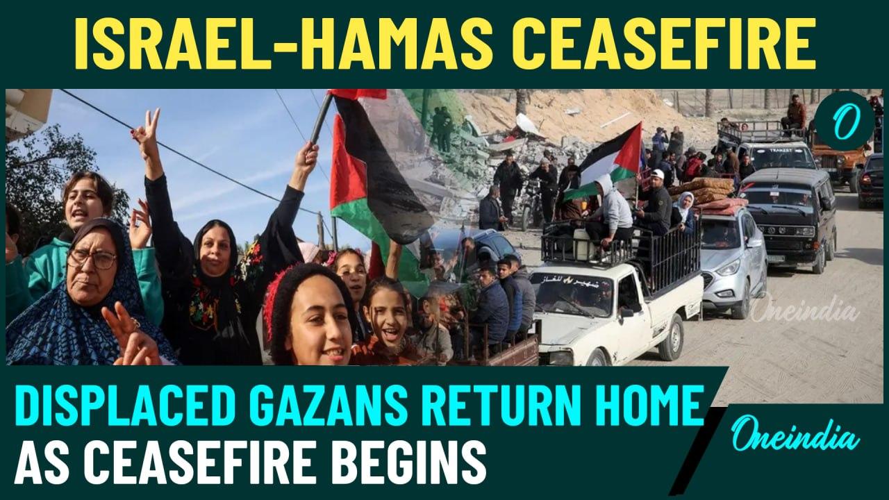 Israel-Hamas Ceasefire Update: Displaces Gazans Return Home; Hamas Awaits Return of 90 Prisoners