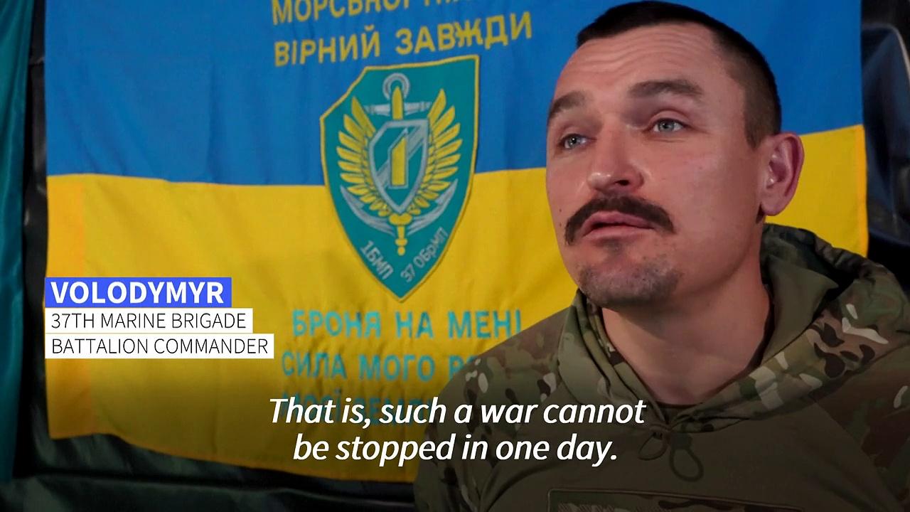 War 'cannot be stopped in one day', say Ukrainian soldiers ahead of Trump inauguration