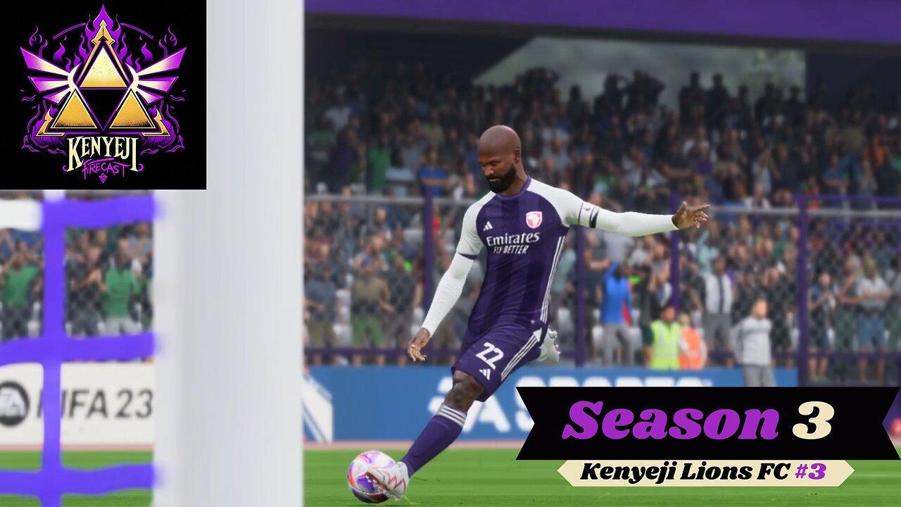 Sunday Football Kenyeji Lions FC S3 FIFA 23 Career Mode #3 (DK_Mach22)