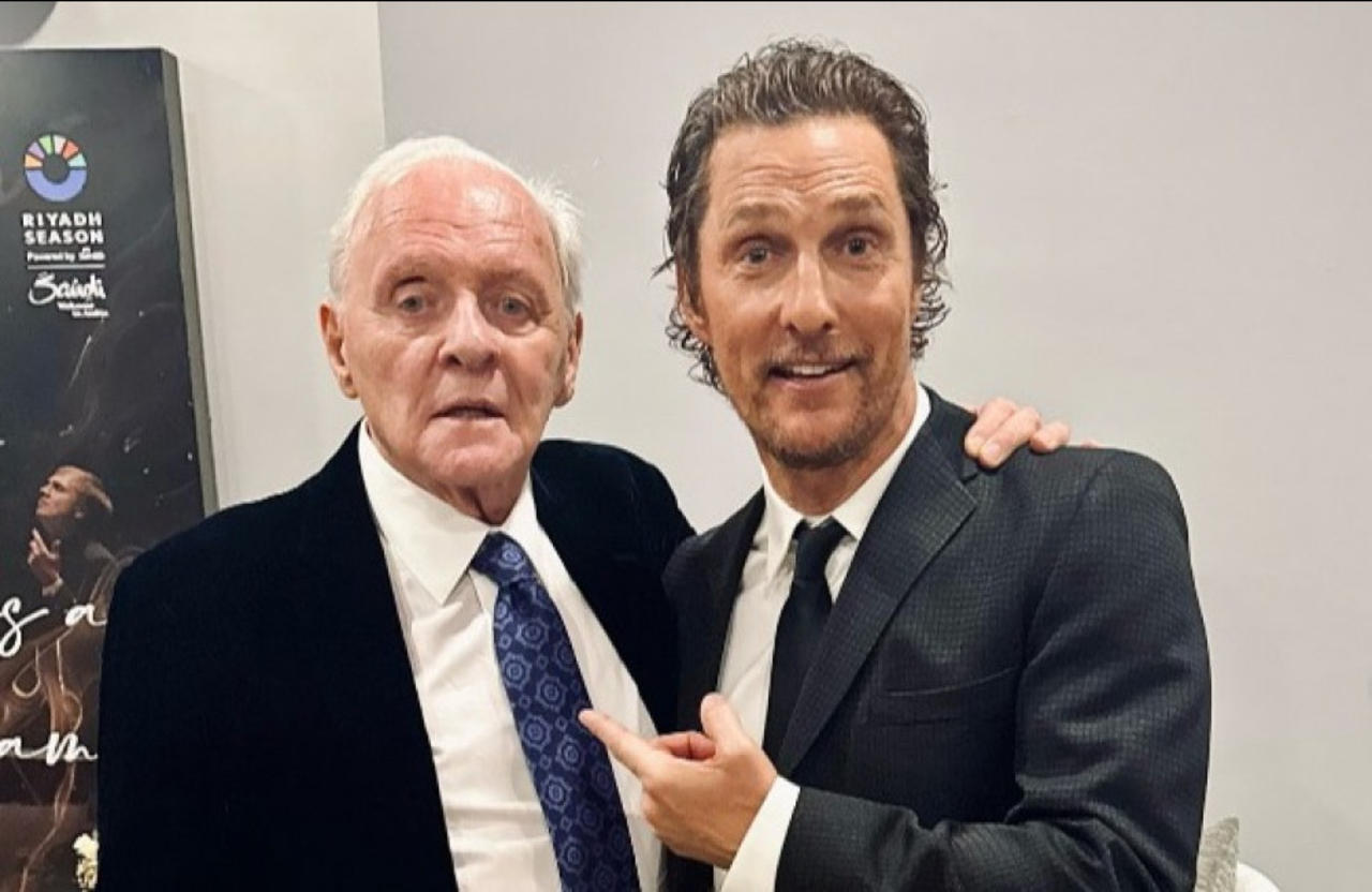 Matthew McConaughey calls for Sir Anthony Hopkins 'Sexiest Man Alive'