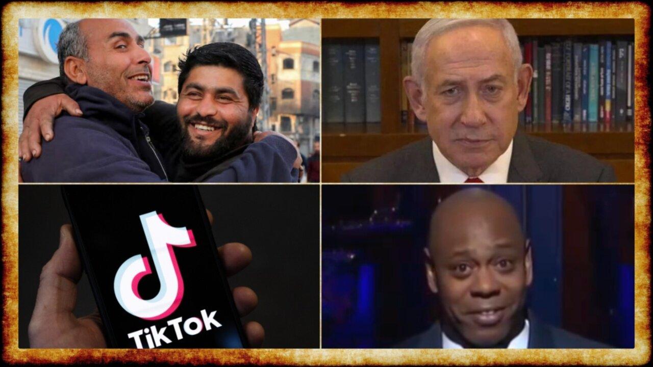 Ceasefire IN EFFECT, Bibi WARNS It's Temporary, TikTok BANNED, Chappelle's Pro-Palestine Monologue