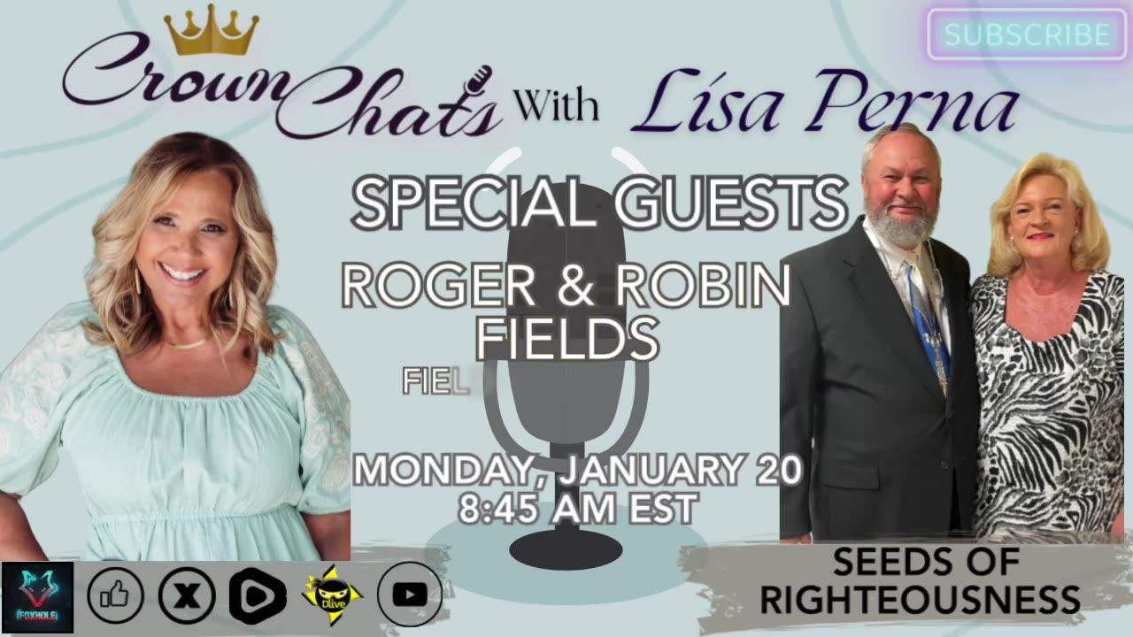 Crown Chats-Seeds of Righteousness with Roger and Robin Fields