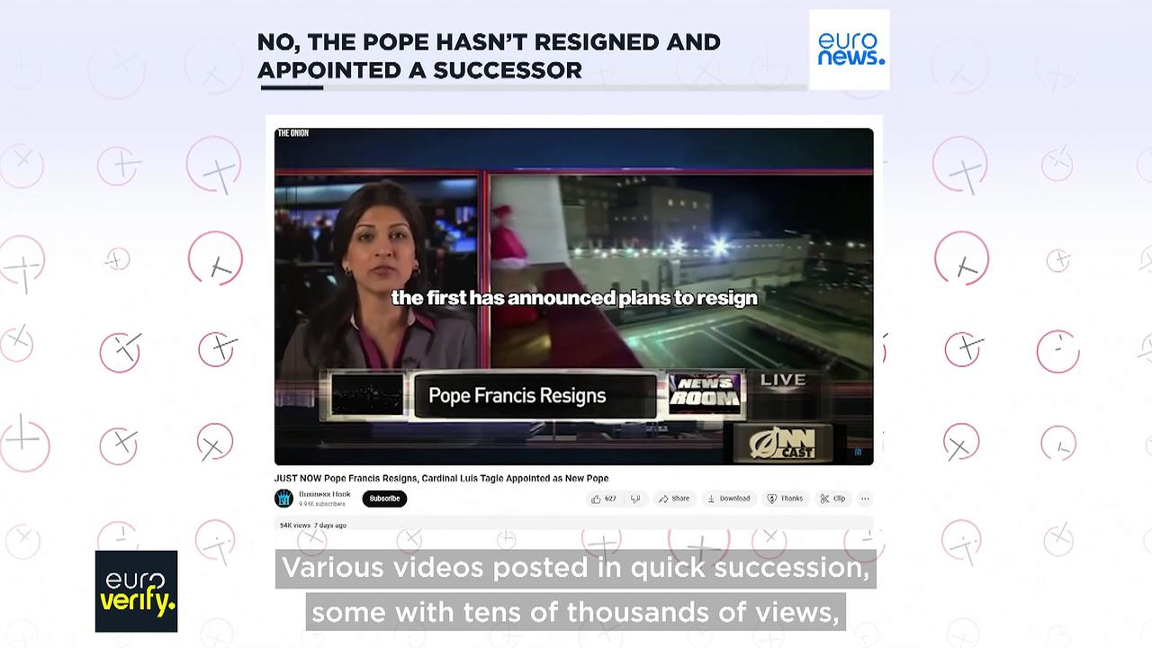 No, the Pope hasn't resigned, but how would his successor be chosen?