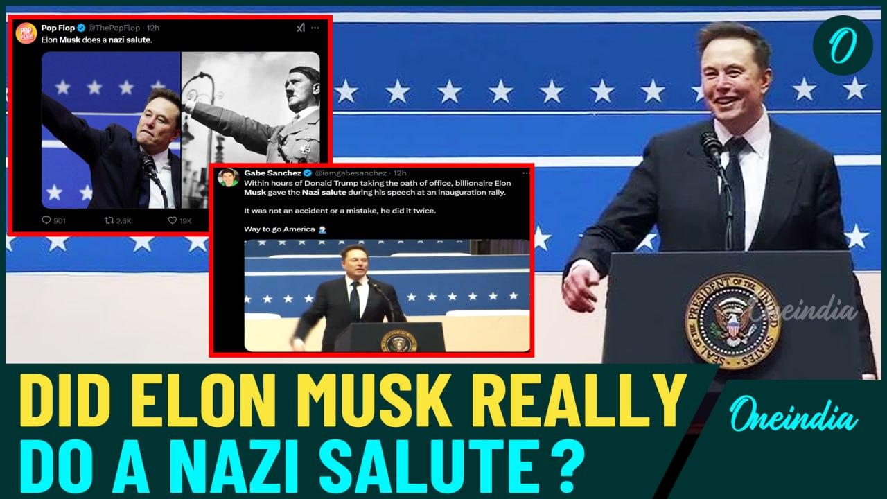 U.S Breaking: Elon Musk Faces American backlash For Nazi Salute During President Trump's Ceremony