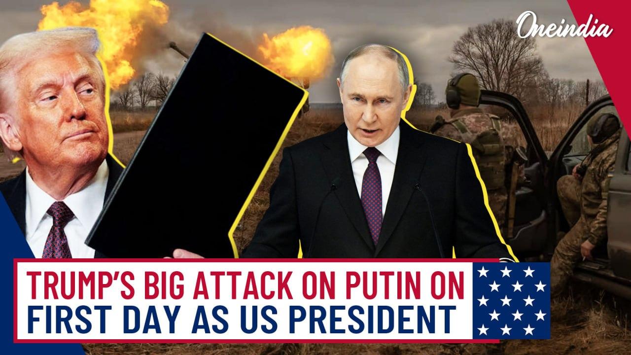 ‘Putin is Destroying Russia’: Trump Slams Putin On First Day As US President for Failing to Stop War