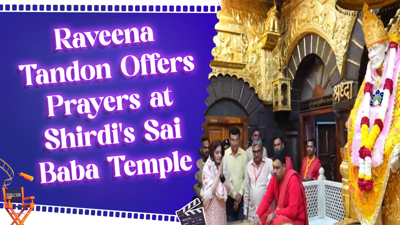 Raveena Tandon Seeks Blessings at Shirdi's Sai Baba Temple