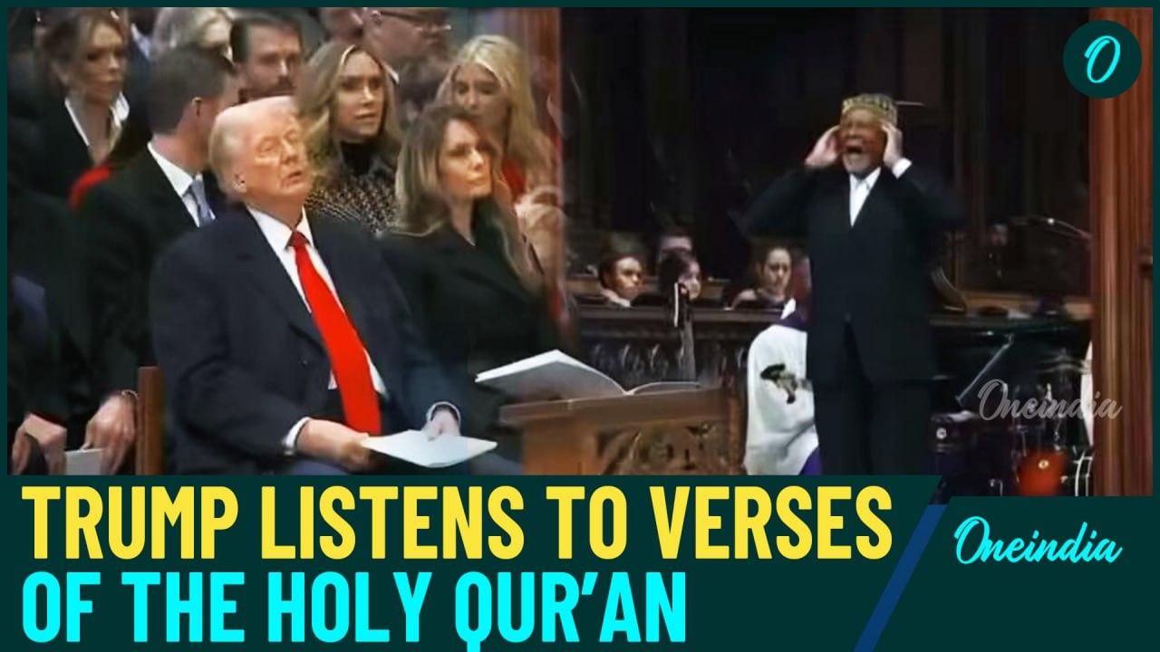 VIDEO: Uncomfortable Trump, Vance Listening To Quran Verses Of Muslim Call to Prayer Goes Viral