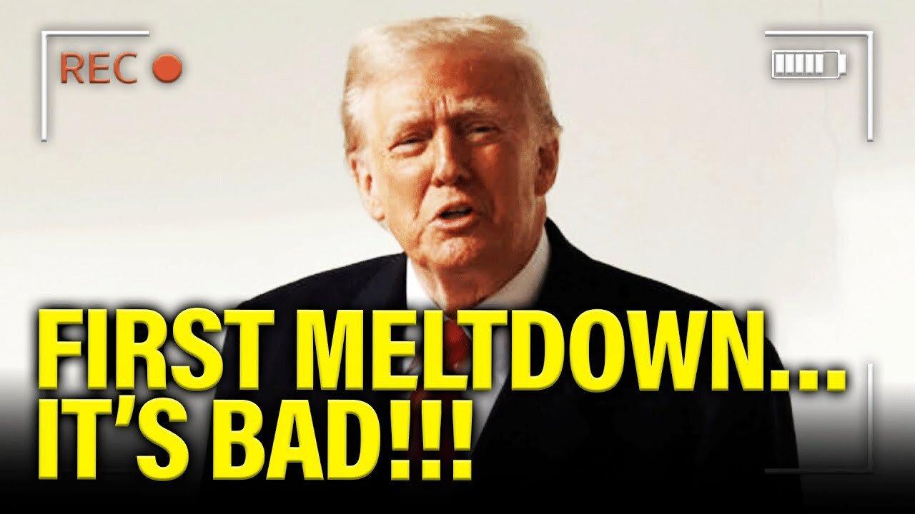 The dan bongino show Trump's FIRST Major Meltdown at the White House | Shocking Outburst Caught on Camera!