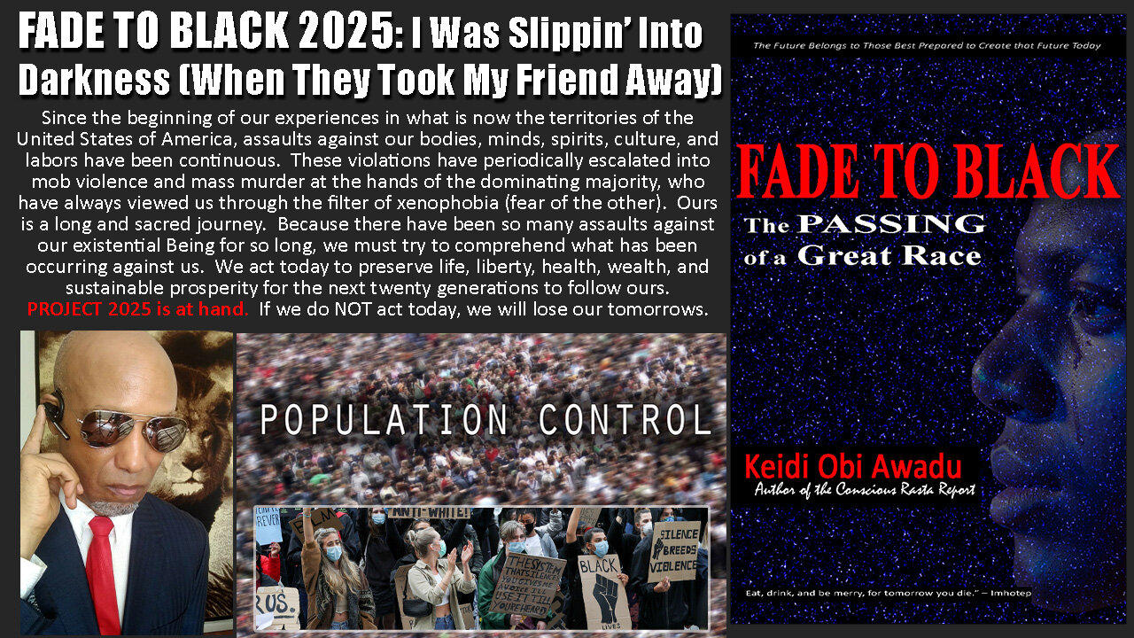 FADE TO BLACK 2025 -Slippin’ Into Darkness