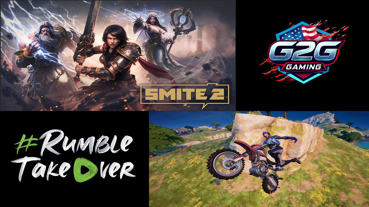 Smite&Fortnite, Chancletazo&Helmet .  Same thing if you ask me!! #RumbleGaming