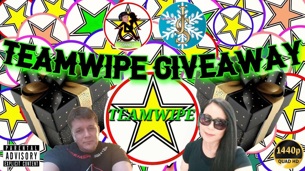 🎁2 ON THE 22 TEAMWIPE GIVEAWAY #11🎁STARTS AT 5PM EASTERN, JANUARY 22ND🎉MUST BE HERE TO WIN🔴LIVE