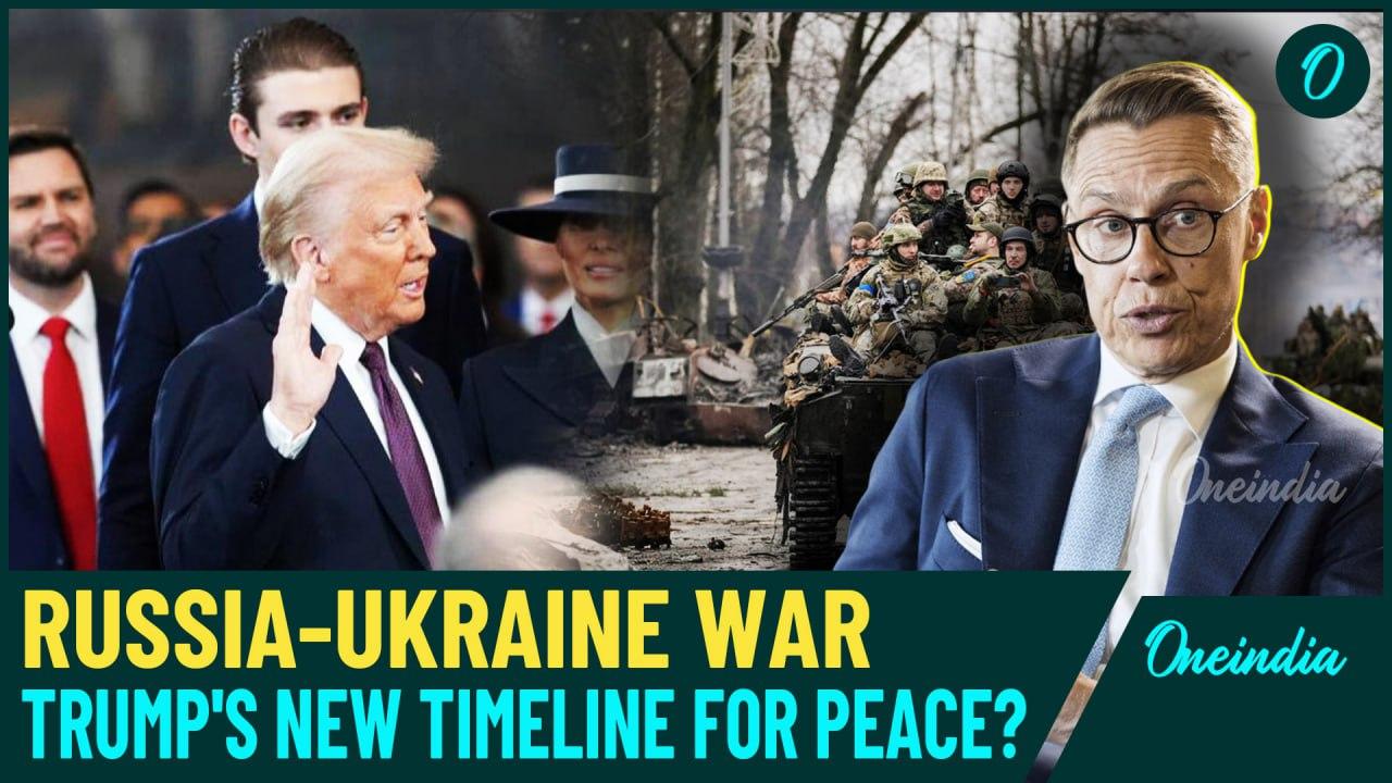 Trump Will End Russia Ukraine War Within 3-6 Months: NATO's Finland Makes BIG Promise at WEF