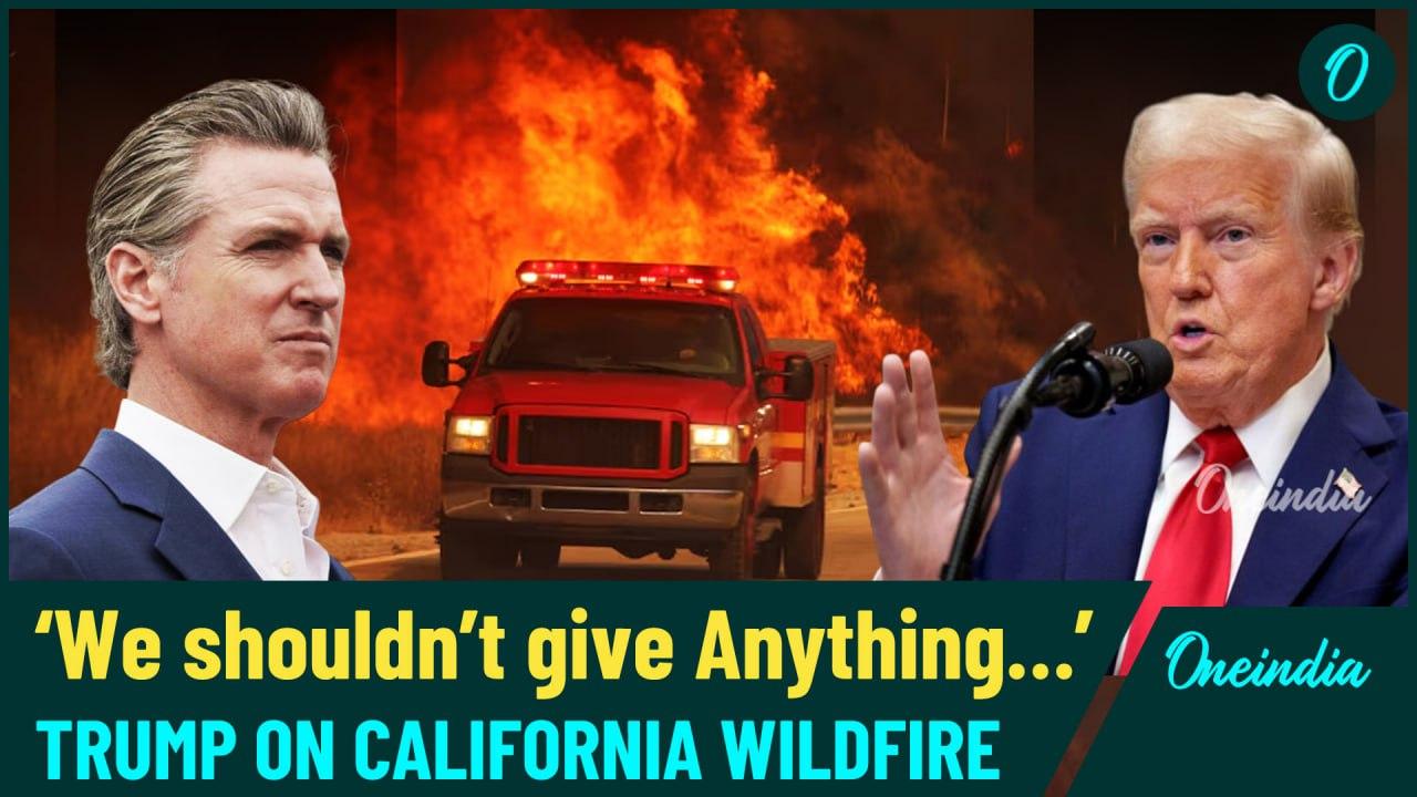 LA California Wildfires: Trump Slams Governor's Handling of Crisis – Threatens to Cut all Aids