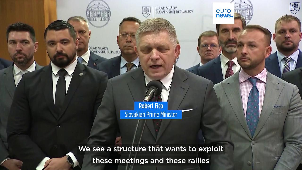 Slovak PM Fico accuses opposition of 'coup attempt' following protests and no-confidence motion