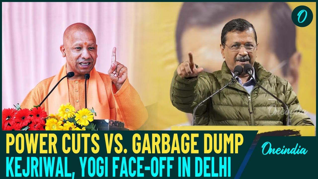 Delhi Elections 2024: Kejriwal Slams CM Yogi Over 10-Hour Power Cuts After 'Garbage Dump' Remark