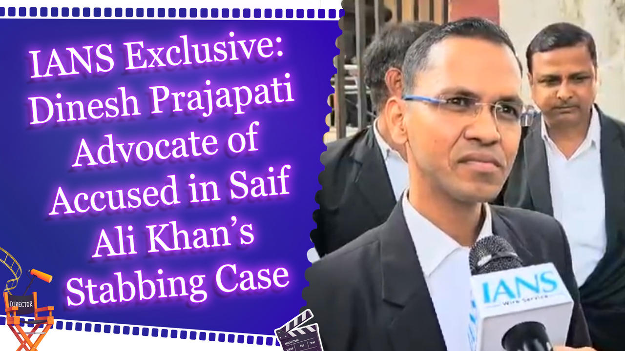 IANS Exclusive: Dinesh Prajapati Advocate of Accused in Saif Ali Khan’s Stabbing Case