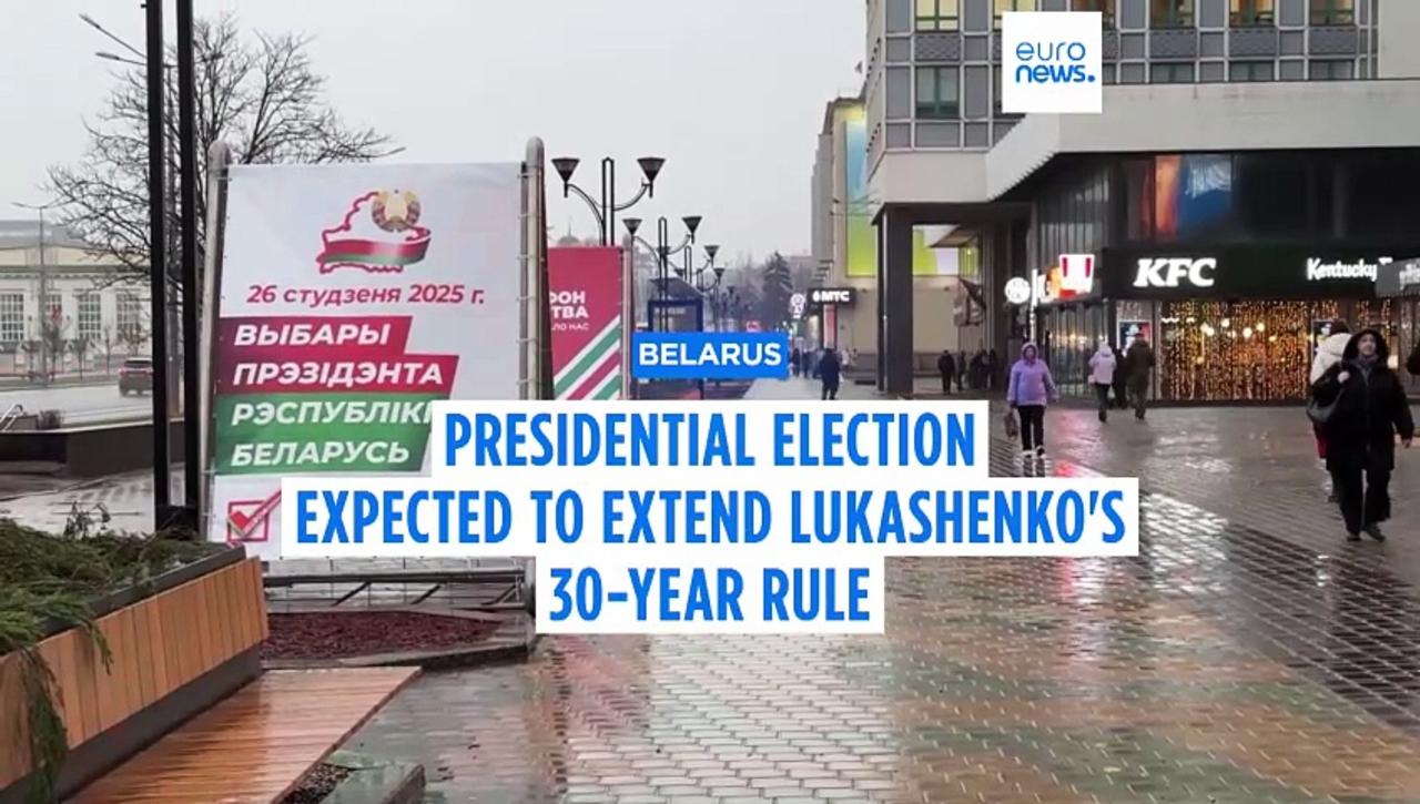 'Europe's last dictator': Belarus election set to extend Lukashenko's 30-year rule