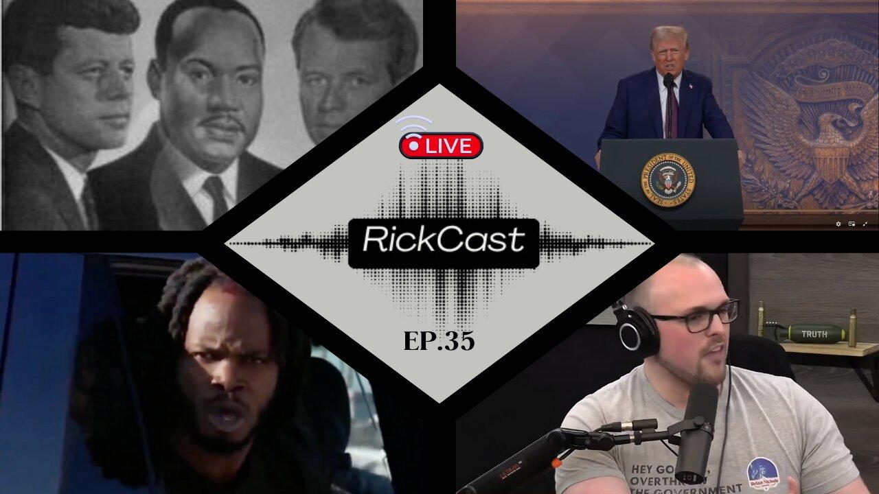 JFK, RFK, MLK DECLASSIFIED, ICE RAIDS, TRUMP AT DAVOS & SPECIAL GUEST BRIAN NICHOLS | EP. 35