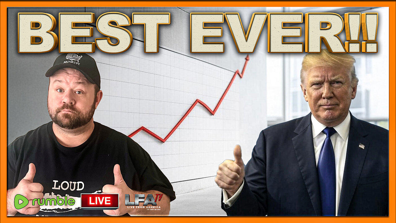 TRUMP SEES HIGHEST APPROVAL RATING EVER!! | LOUD MAJORITY 1.24.25 1pm