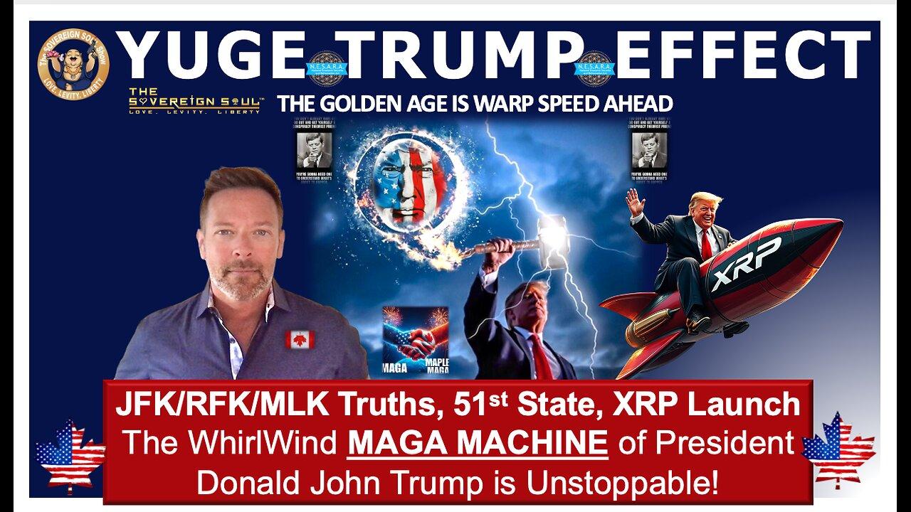 JFK RFK MLK Truths Inbound as Team Trump is a MAGA MACHINE! Golden Age is Warp Speed Ahead as NCSWIC