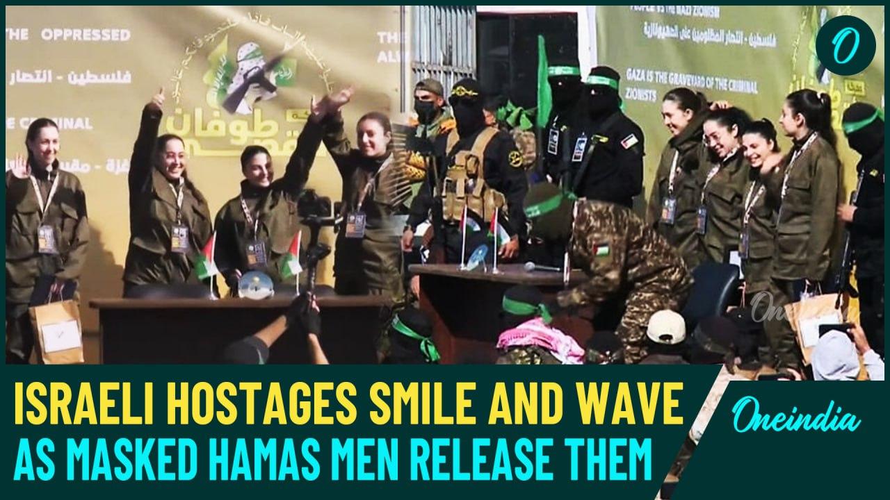 BREAKING | Hamas Releases Four Israeli Hostages After 477 Days in Captivity | Watch Dramatic Moment