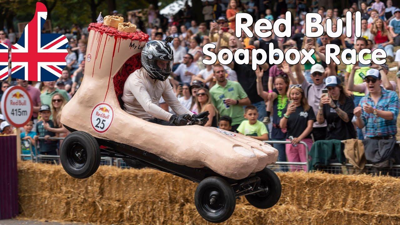 Best of Red Bull Soapbox Race London: Epic Crashes & Creativity