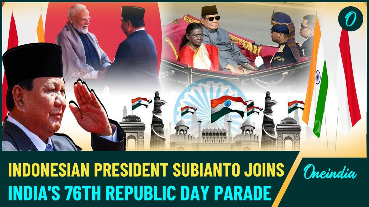 PM Modi Leads 76th Republic Day Celebrations with President Murmu and Indonesian President Subianto