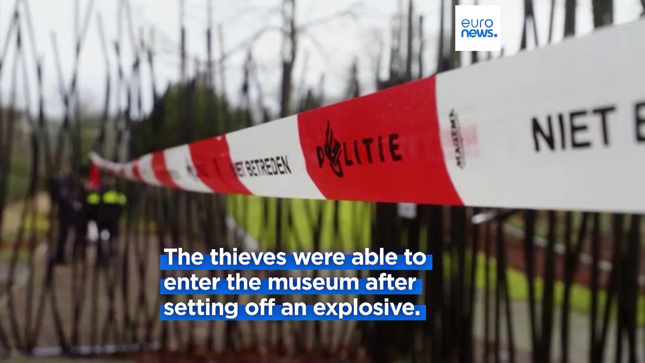 Thieves use explosives to steal artefacts from museum in the Netherlands