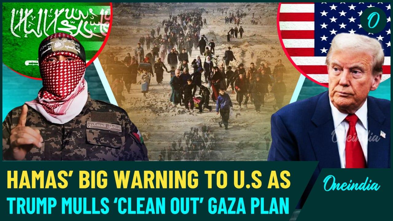 Hamas’ Fiery Response to Trump’s ‘Clean Out’ Gaza Plan | ‘Palestinians Won’t Leave Gaza’