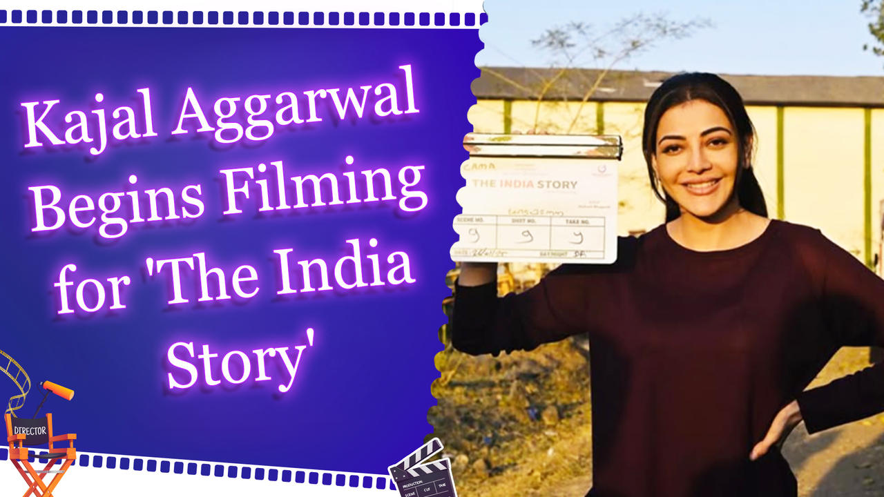 Kajal Aggarwal Starts Shooting for Her Next Big Project, 'The India Story'