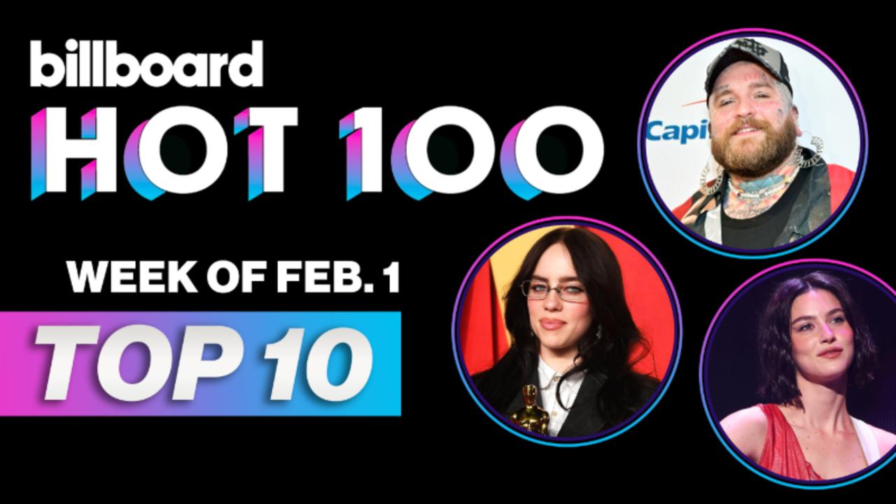 Billboard Hot 100 Top 10 Countdown For February 1st, 2025 | Billboard News