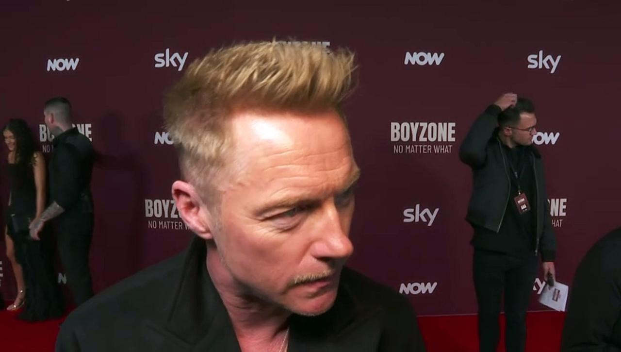 Ronan Keating Admits He's 'Struggling' At Boyzone Premiere