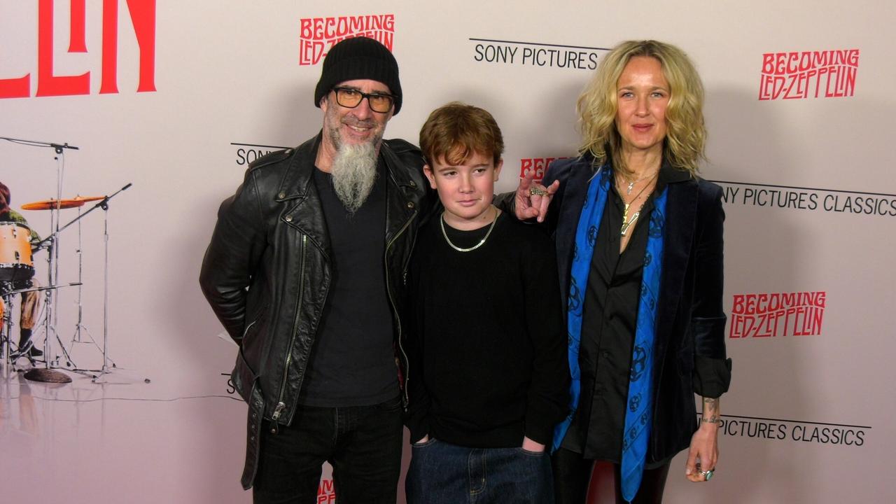 Anthrax's Scott Ian and Pearl Aday 'Becoming Led Zeppelin' Los Angeles Premiere Red Carpet