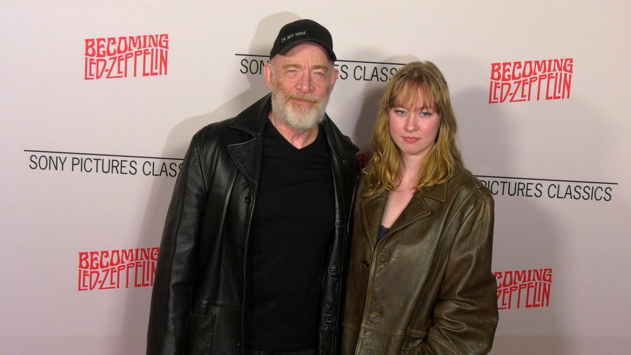 JK Simmons and Olivia Simmons 'Becoming Led Zeppelin' Los Angeles Premiere Red Carpet