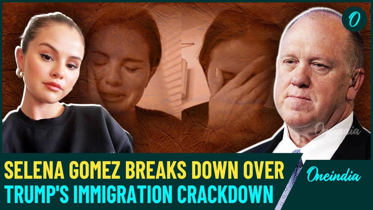 VIDEO | Selena Gomez Weeps Slamming Trump's Immigration Crackdown | ‘My People Are Being Attacked’