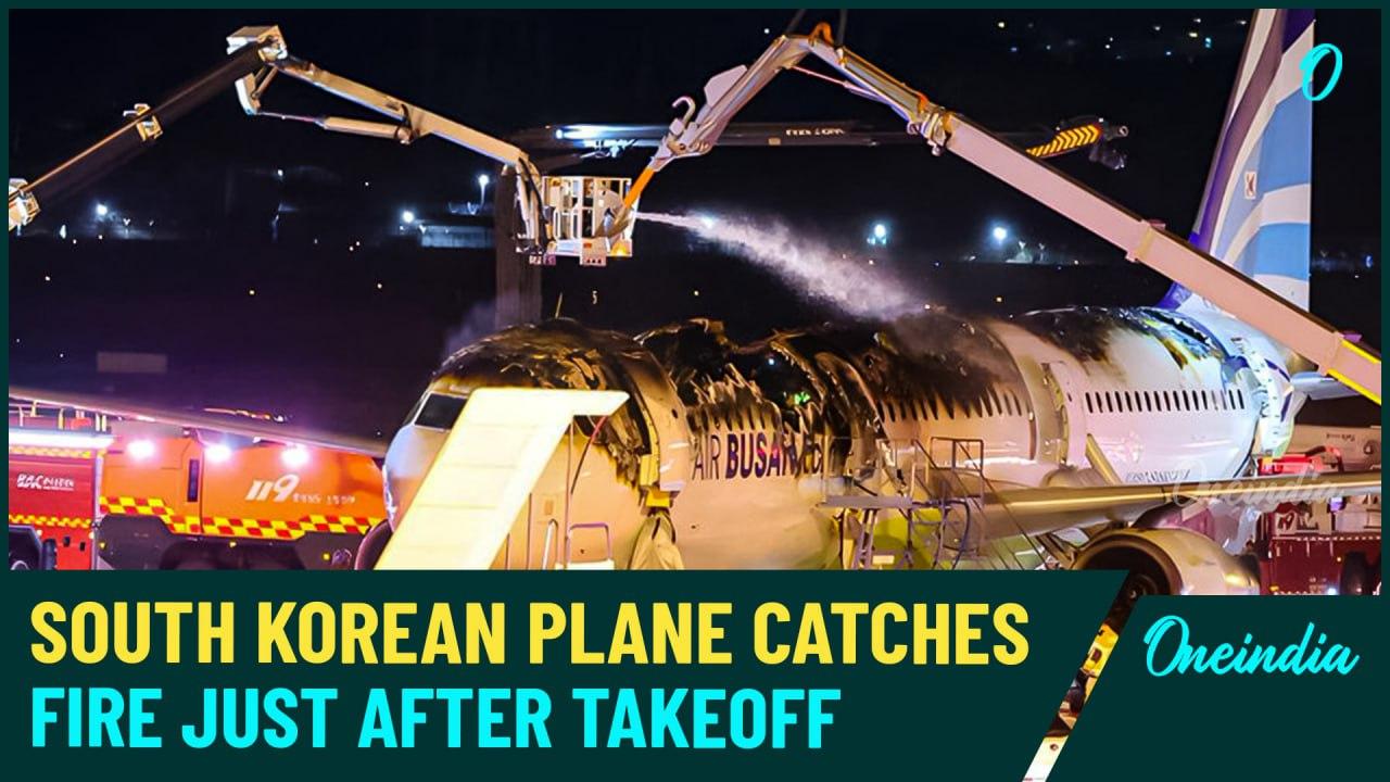 BREAKING | South Korean Plane With 176 Onboard Catches Fire a Month After Deadly Jeju Plane Crash