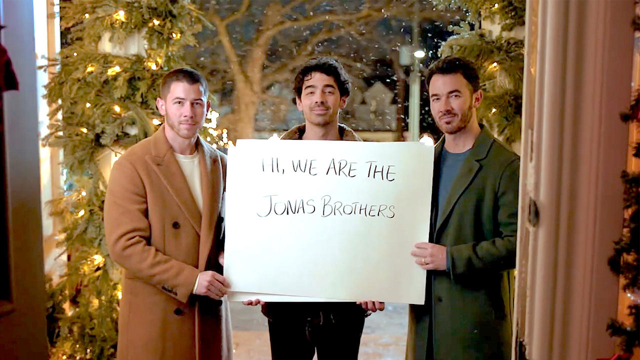 Jonas Brothers Channel Love Actually for New Christmas Movie