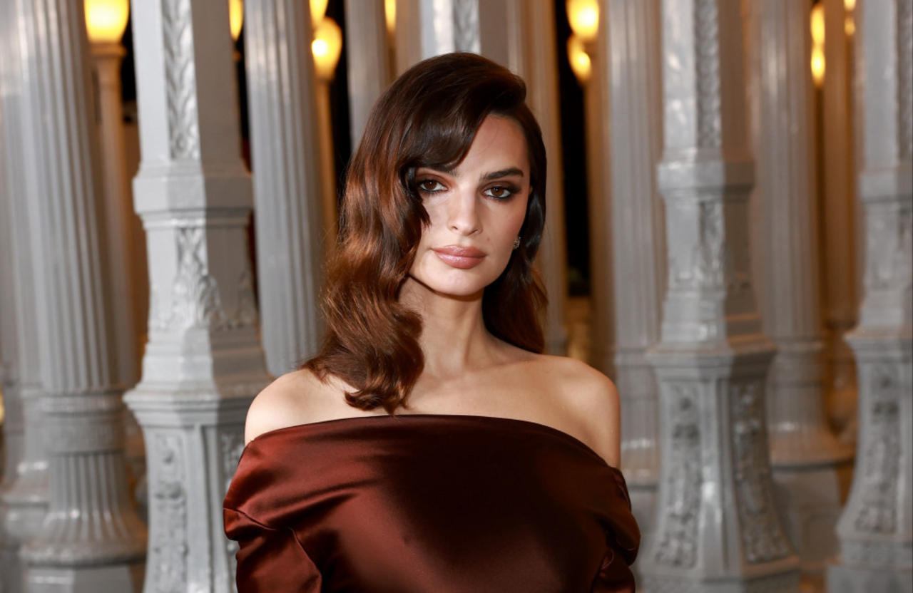Emily Ratajkowski strives to balance 'something masculine with something feminine' in her style