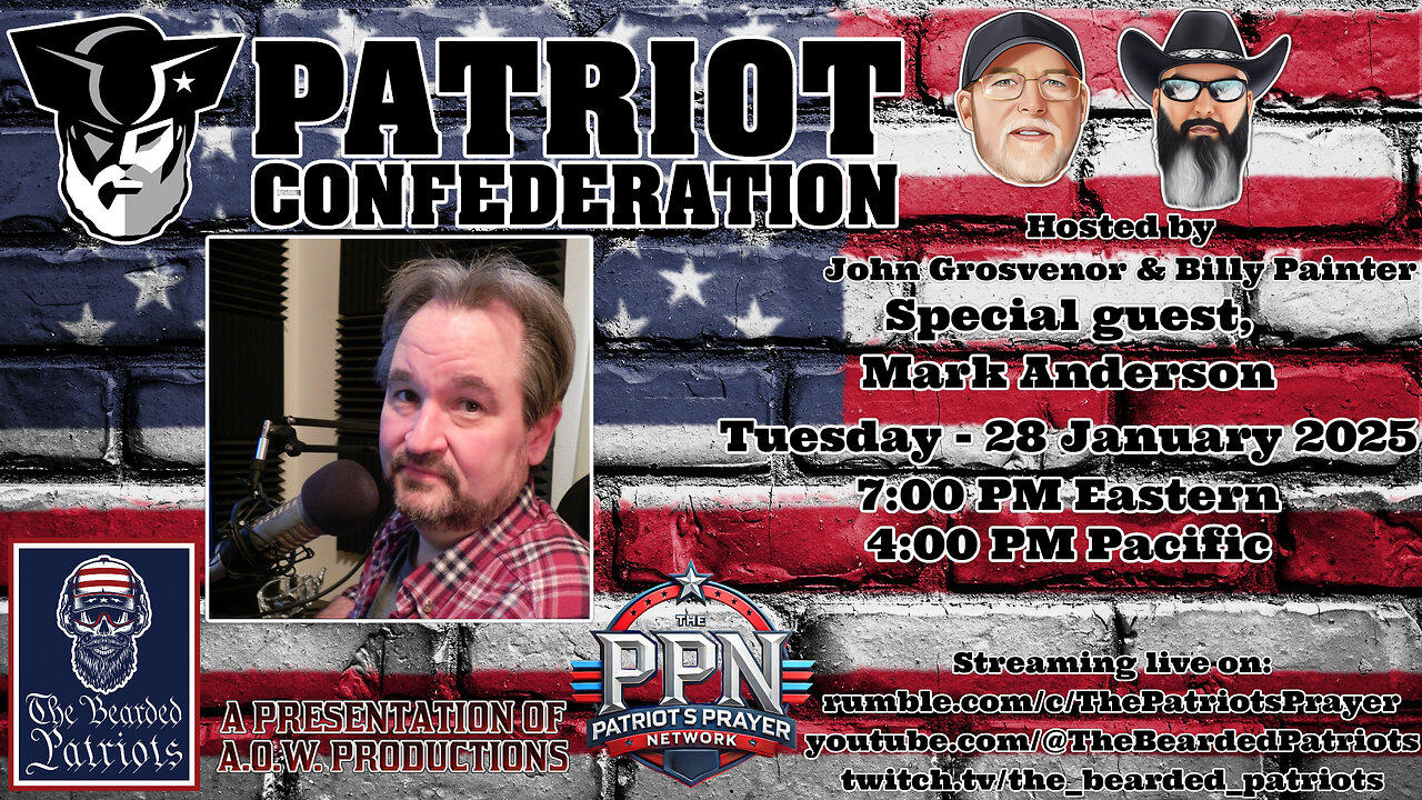 Patriot Confederation - Mark Anderson Interview (January 28, 2025)