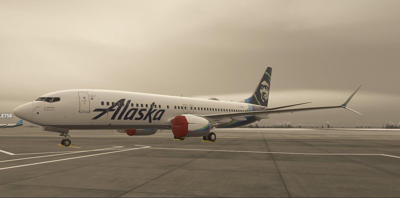 MSFS 2024 / JB.Alberta- Max 8 Edmonton to Seattle