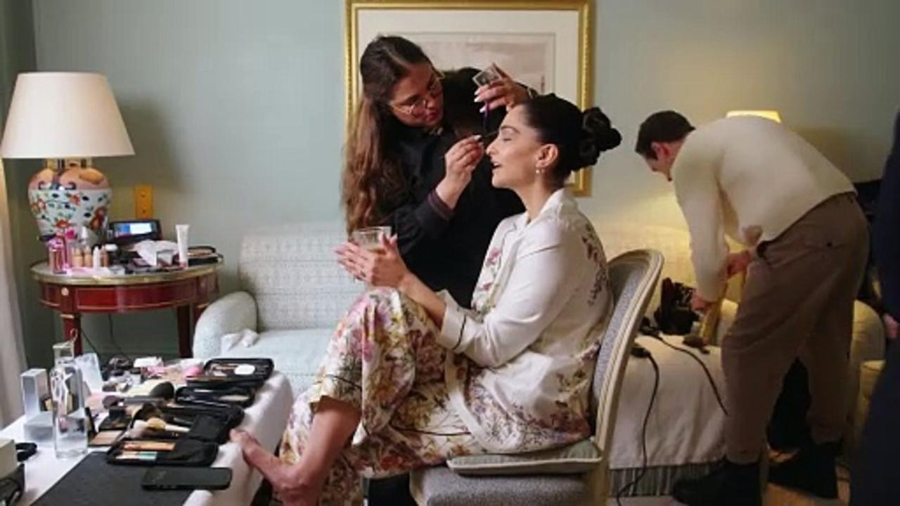 Watch Sonam Kapoor Get Ready For the Dior Couture Show