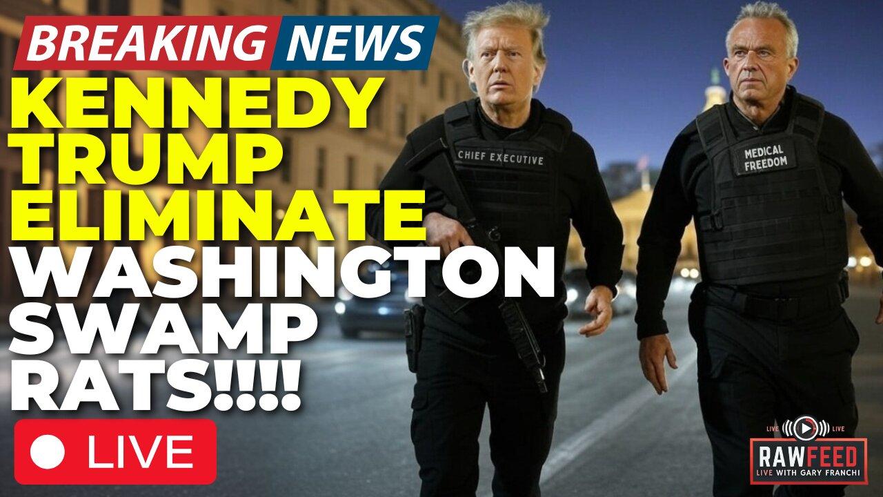 🚨LIVE: Trump Storms! GITMO Ready! RFK Jr Destroys Dems! Marines Deploy! Banks Empty! Swamp Drains!