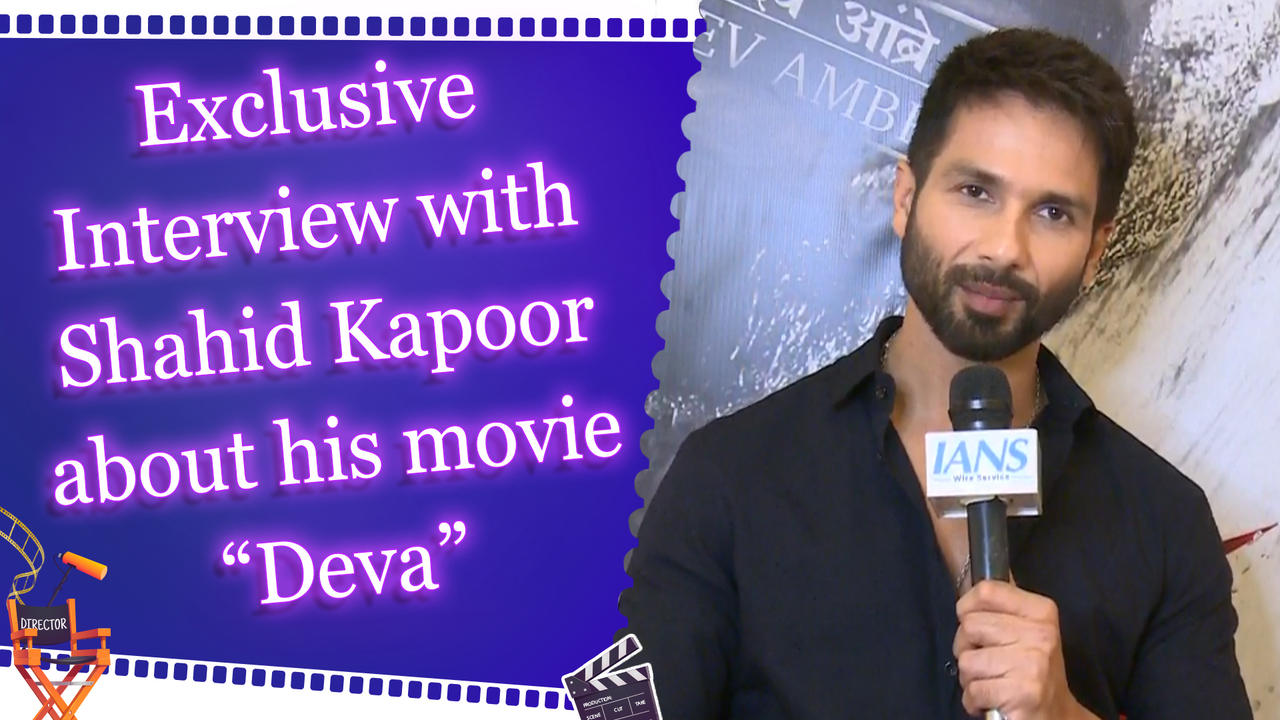 Exclusive Interview with Shahid Kapoor about his movie “Deva” 