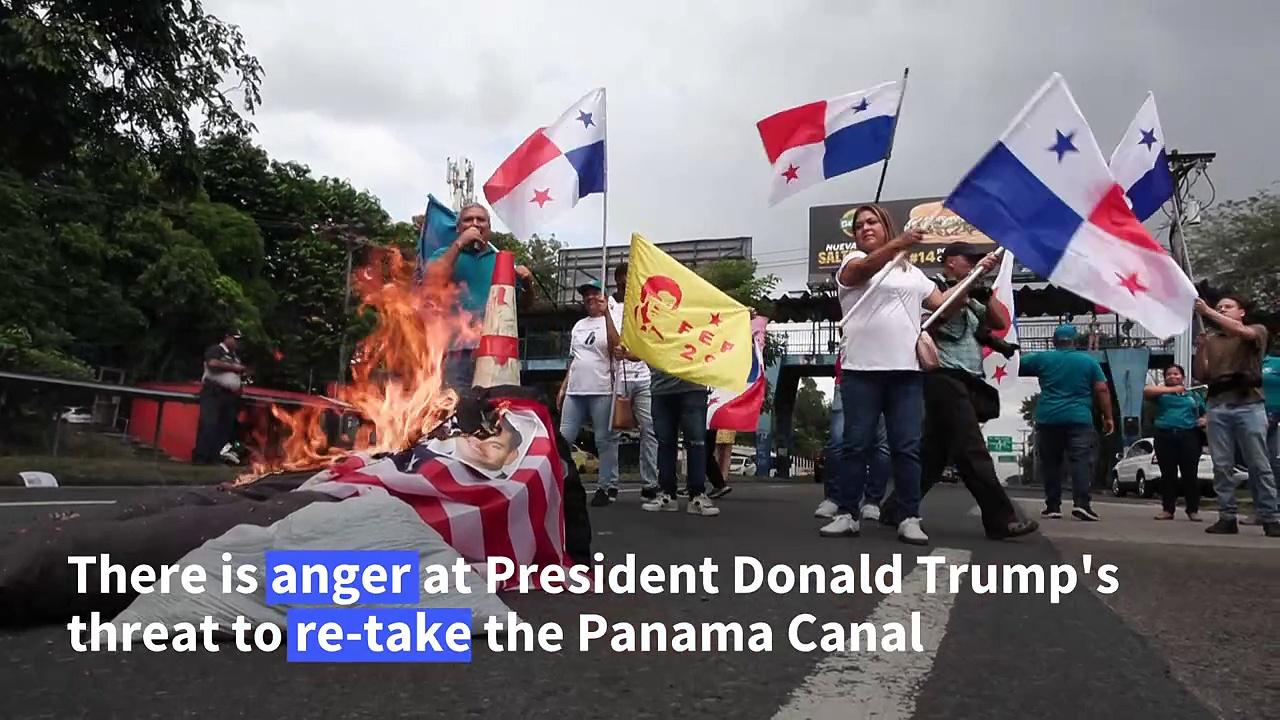 Protesters clash with Panama police over US diplomat visit