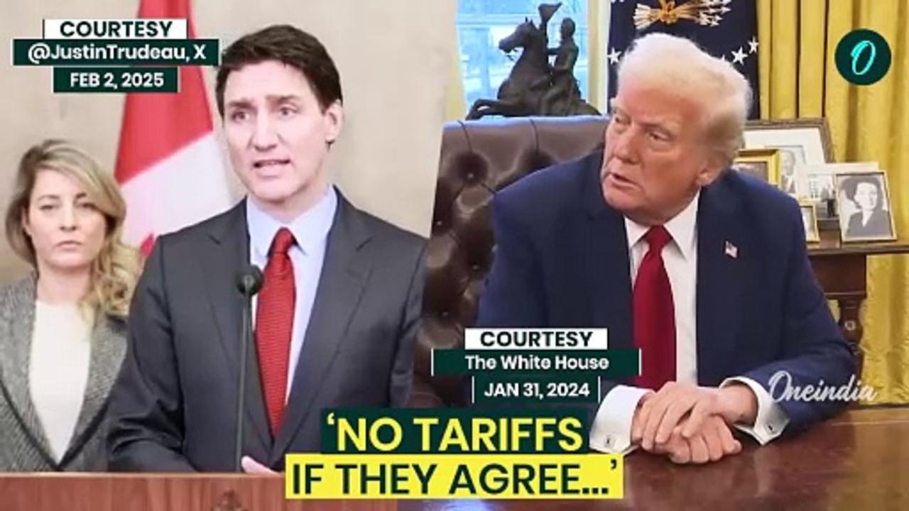 ‘No Tariffs If…’: Trump MocksTrudeau, Offers Canada to Join U.S a 51st State Amid Tariff War